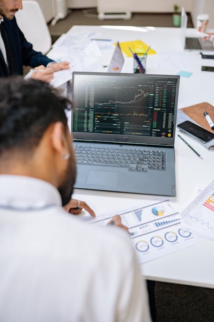 Data analytics dashboard showing performance metrics